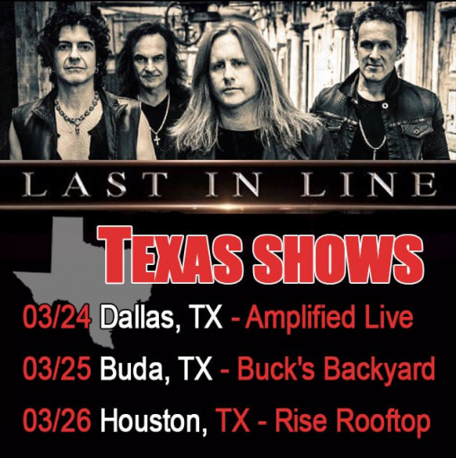 Watch LAST IN LINE Perform DIO Classics In Houston